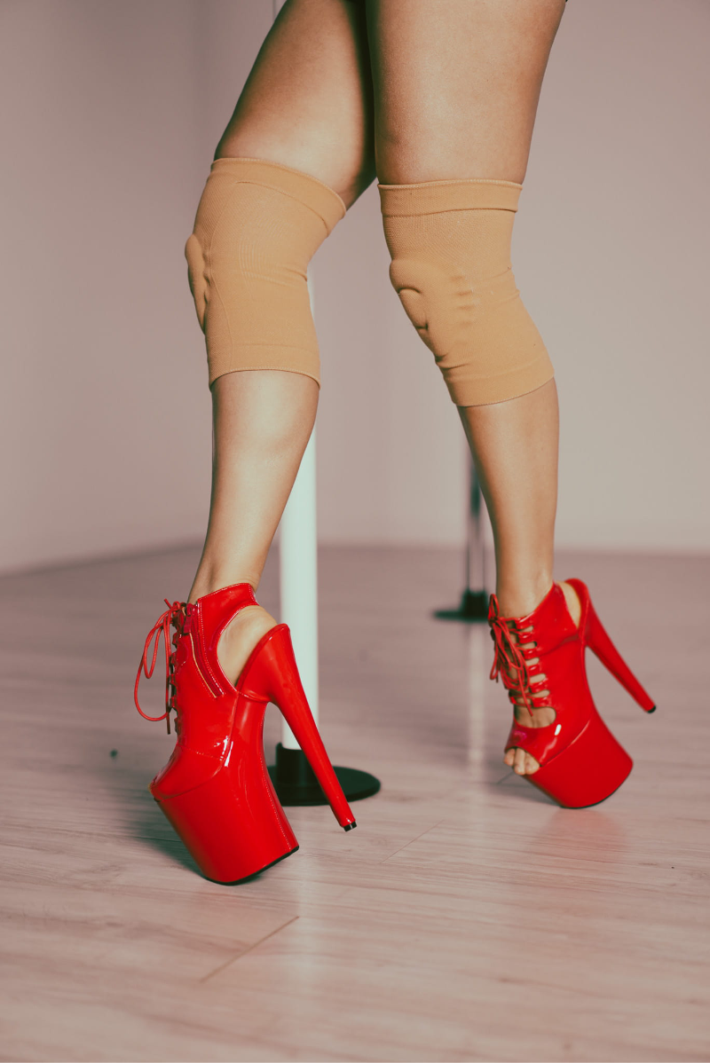 Pole Addict Kneepads - Sea Sand-Pole Addict-Pole Junkie