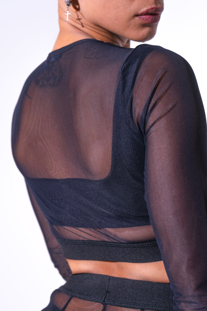 Sorte Twilight Top - Black-Sorte-Pole Junkie