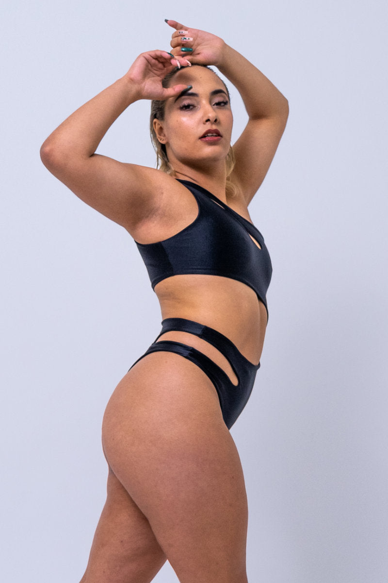 Sorte Under My Spell Bodysuit - Black-Sorte-Pole Junkie