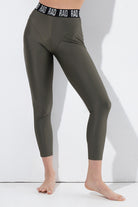 RAD Atlantida Leggings - Khaki-RAD-Pole Junkie