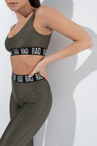 RAD Atlantida Leggings - Khaki-RAD-Pole Junkie