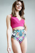 Pole Addict High Waisted Shorts - Jungle-Pole Addict-Pole Junkie