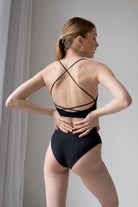 Pole Addict Isla High Waisted Bottoms - Black-Pole Addict-Pole Junkie