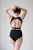Pole Addict Scrunch Butt Basic High Waist Shorts - Black-Pole Addict-Pole Junkie