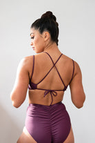 Lunalae Amelia Top - Recycled Mulberry-Lunalae-Pole Junkie