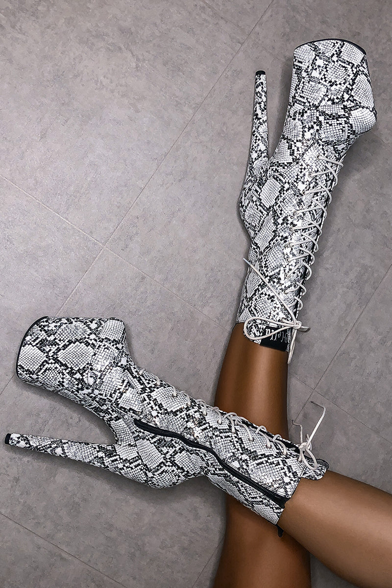 Hella Heels Mamba Boots - 8inch-Hella Heels-Pole Junkie