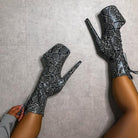 Hella Heels Maneater Boots - 8inch-Hella Heels-Pole Junkie