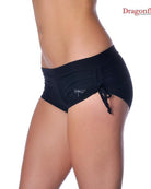 Dragonfly Emily Shorts - Black-Dragonfly-Pole Junkie