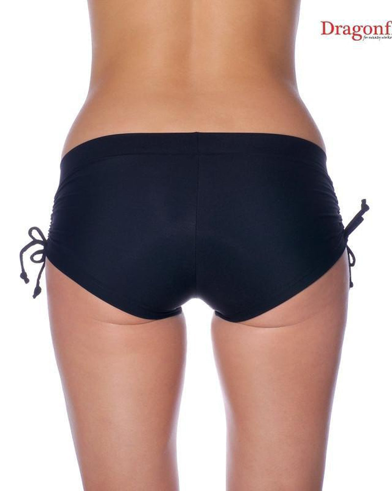Dragonfly Emily Shorts - Black-Dragonfly-Pole Junkie
