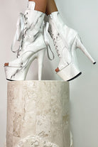 Hella Heels Renaissance Open Toe 7inch Boots - Faith-Hella Heels-Pole Junkie