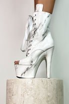 Hella Heels Renaissance Open Toe 7inch Boots - Faith-Hella Heels-Pole Junkie