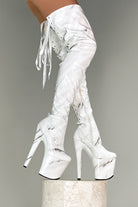 Hella Heels Renaissance Slim Thigh High 8inch Boots - Faith-Hella Heels-Pole Junkie