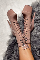Hella Heels LipKit 7inch Boots - Boujee-Hella Heels-Pole Junkie