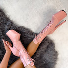 Hella Heels LipKit 8inch Boots - Candy Shop-Hella Heels-Pole Junkie