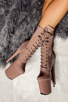 Hella Heels LipKit 8inch Boots - Boujee-Hella Heels-Pole Junkie