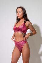 Sorte Glare Top - Serenade-Sorte-Pole Junkie