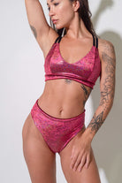 Sorte Glare Top - Serenade-Sorte-Pole Junkie