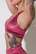 Sorte Glare Top - Serenade-Sorte-Pole Junkie