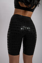 CXIX Gecko Grip Biker Shorts - Black-Creatures of XIX-Pole Junkie