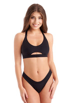 Bandurska Giselle Bottoms - Ribbed Black-Bandurska-Pole Junkie