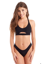 Bandurska Giselle Bottoms - Ribbed Black-Bandurska-Pole Junkie