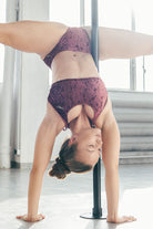 Dragonfly Hot Pants - Velvet Amaranth-Dragonfly-Pole Junkie