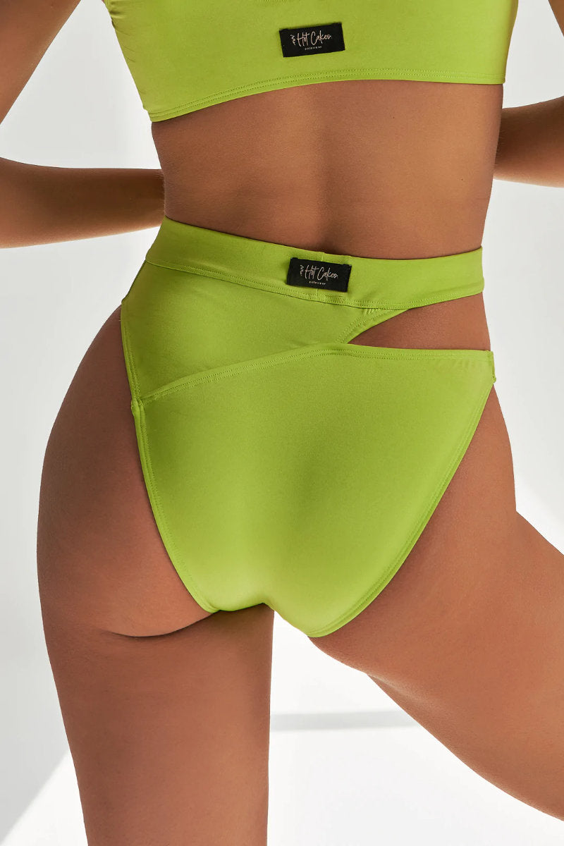 HotCakes Polewear Savanna Bottoms - Lime-Hot Cakes-Pole Junkie