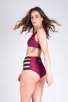 Paradise Chick High Waisted Shorts - Cherry-Paradise Chick-Pole Junkie