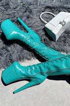 Hella Heels Killing Eve Knee High Boots - 8inch-Hella Heels-Pole Junkie