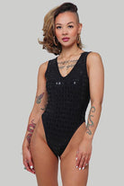 CXIX Gecko Grip Bodysuit - Black-Creatures of XIX-Pole Junkie