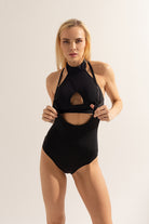 Shark Polewear Sling Shorts - Black-Shark Polewear-Pole Junkie