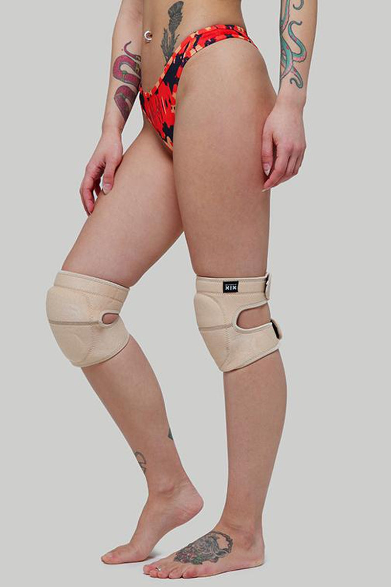 CXIX Velcro Kneepads - Sand-Creatures of XIX-Pole Junkie