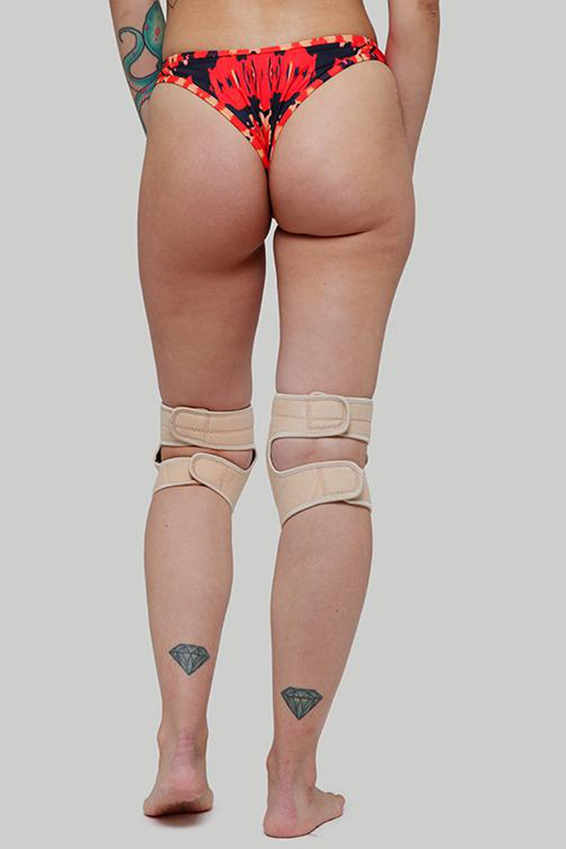 CXIX Velcro Kneepads - Sand-Creatures of XIX-Pole Junkie
