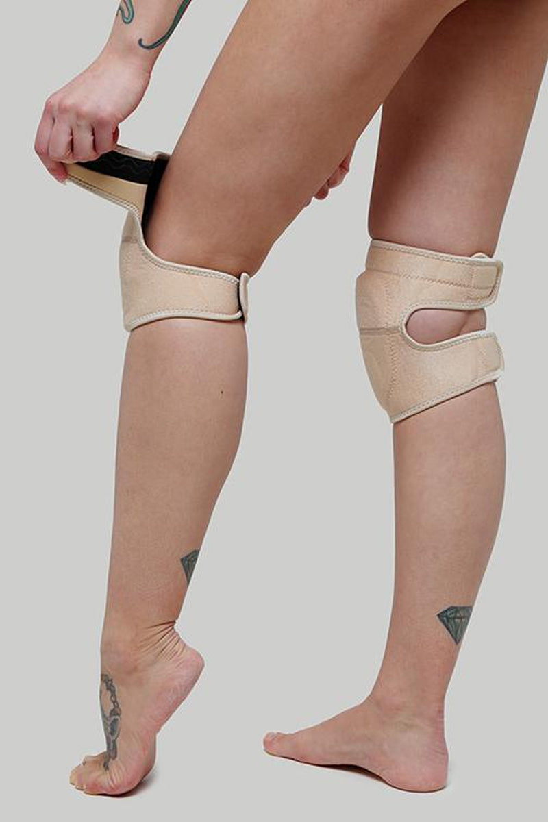 CXIX Velcro Kneepads - Sand-Creatures of XIX-Pole Junkie