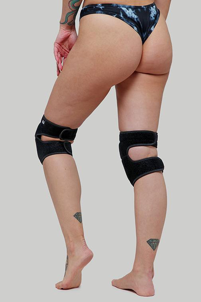 CXIX Velcro Kneepads - Black Panther-Creatures of XIX-Pole Junkie