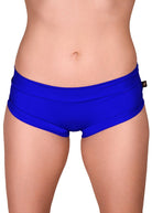 Cleo the Hurricane Essential Hot Pants - Majesty Blue-Cleo the Hurricane-Pole Junkie