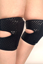 Lunalae Velcro Sticky Grip Kneepads - Black-Lunalae-Pole Junkie