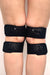 Lunalae Velcro Sticky Grip Kneepads - Black-Lunalae-Pole Junkie