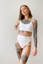 Pole Addict So Grr Shorts - White-Pole Addict-Pole Junkie