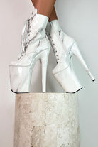 Hella Heels Renaissance 8inch Boots - Faith-Hella Heels-Pole Junkie