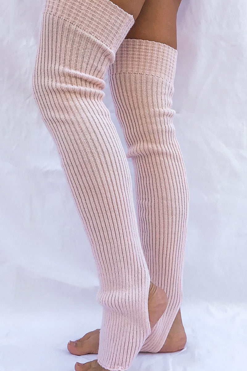 Lunalae Leg Warmers - Rose Pink-Lunalae-Pole Junkie