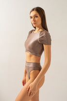 Shark Polewear Mokko Top - Quarzo-Shark Polewear-Pole Junkie