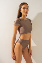 Shark Polewear Mokko Top - Quarzo-Shark Polewear-Pole Junkie