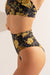 Shark Polewear Charlotte Shorts - Gold Jungle-Shark Polewear-Pole Junkie