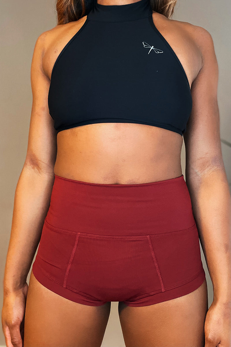 The Enviro Co. Smoove Shorts - Wine-Enviro Grip-Pole Junkie