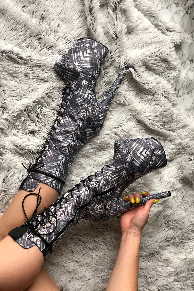 Hella Heels Cult Boots - 8inch-Hella Heels-Pole Junkie