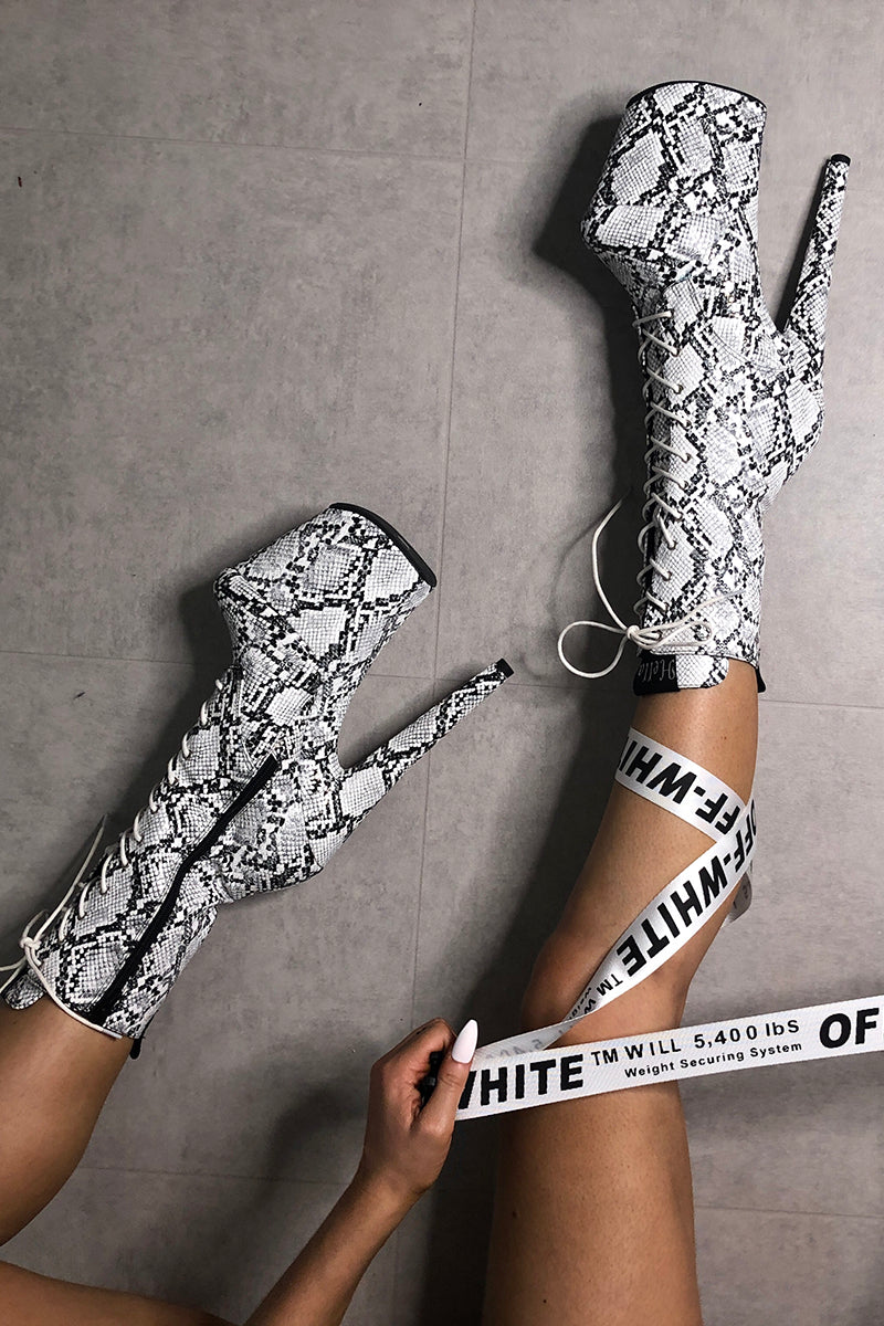 Hella Heels Mamba Boots - 8inch-Hella Heels-Pole Junkie