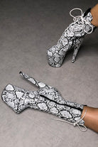 Hella Heels Mamba Boots - 8inch-Hella Heels-Pole Junkie