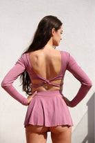 REV ACTIV Juliette Skirt - Soft Berry-REV ACTIV-Pole Junkie