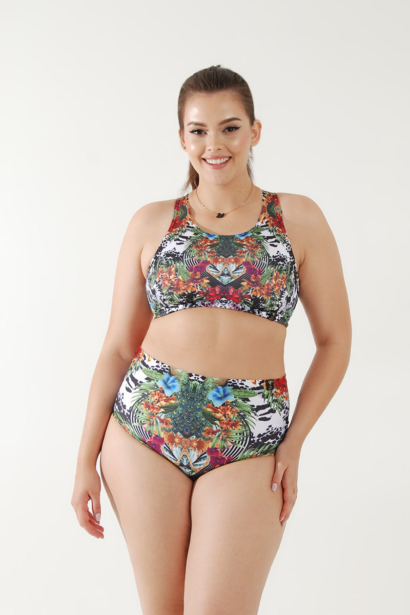 Pole Addict Openback Top - Jungle-Pole Addict-Pole Junkie